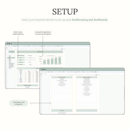 TidySum Easy Bookkeeping Planner