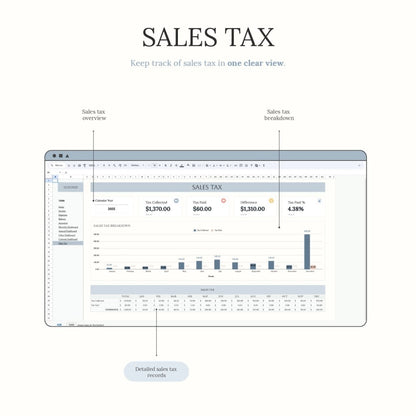 TidySum Easy Bookkeeping Planner