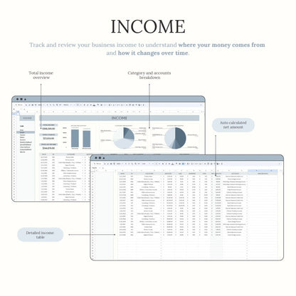 TidySum Easy Bookkeeping Planner